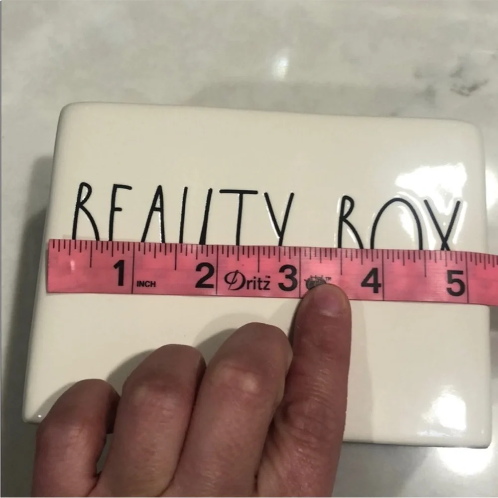 Rae Dunn Cream Beauty Box